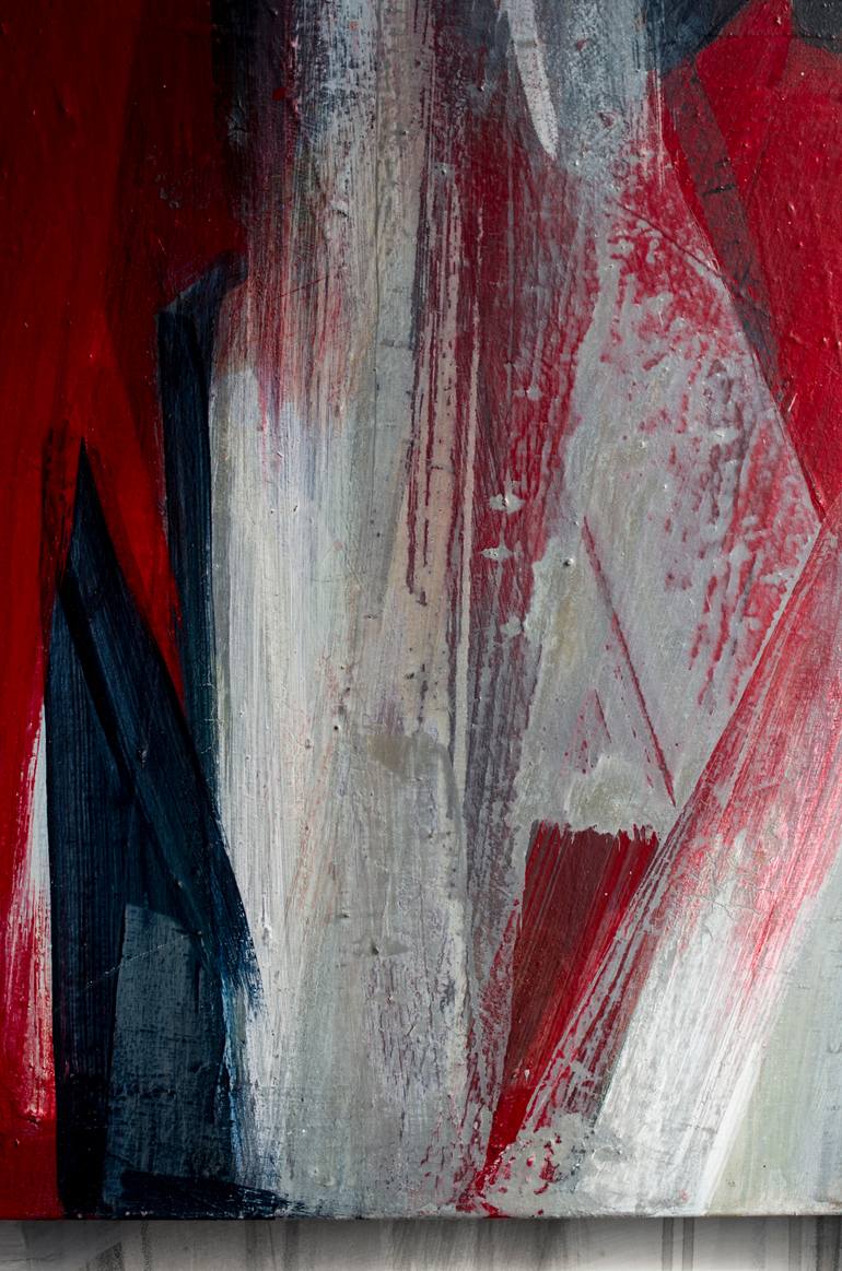 Original Abstract Expressionism Abstract Painting by Nataliia Satsyk