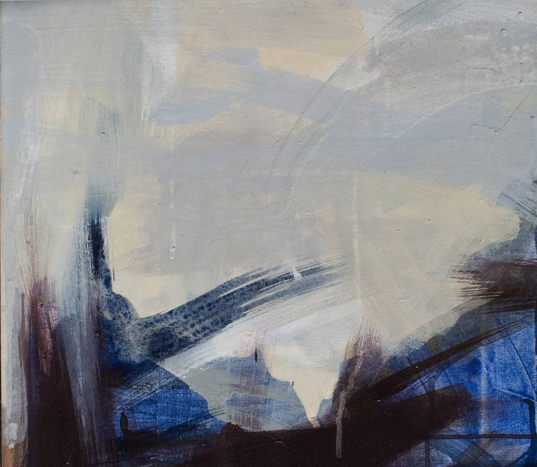 Original Abstract Expressionism Abstract Painting by Nataliia Satsyk