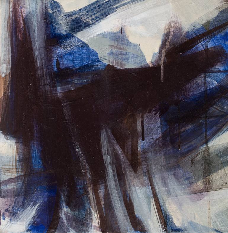 Original Abstract Expressionism Abstract Painting by Nataliia Satsyk