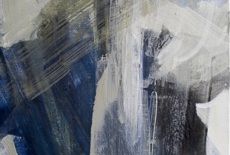 Original Abstract Expressionism Abstract Painting by Nataliia Satsyk