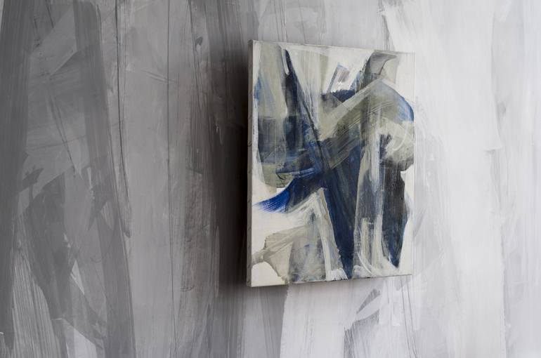 Original Abstract Expressionism Abstract Painting by Nataliia Satsyk