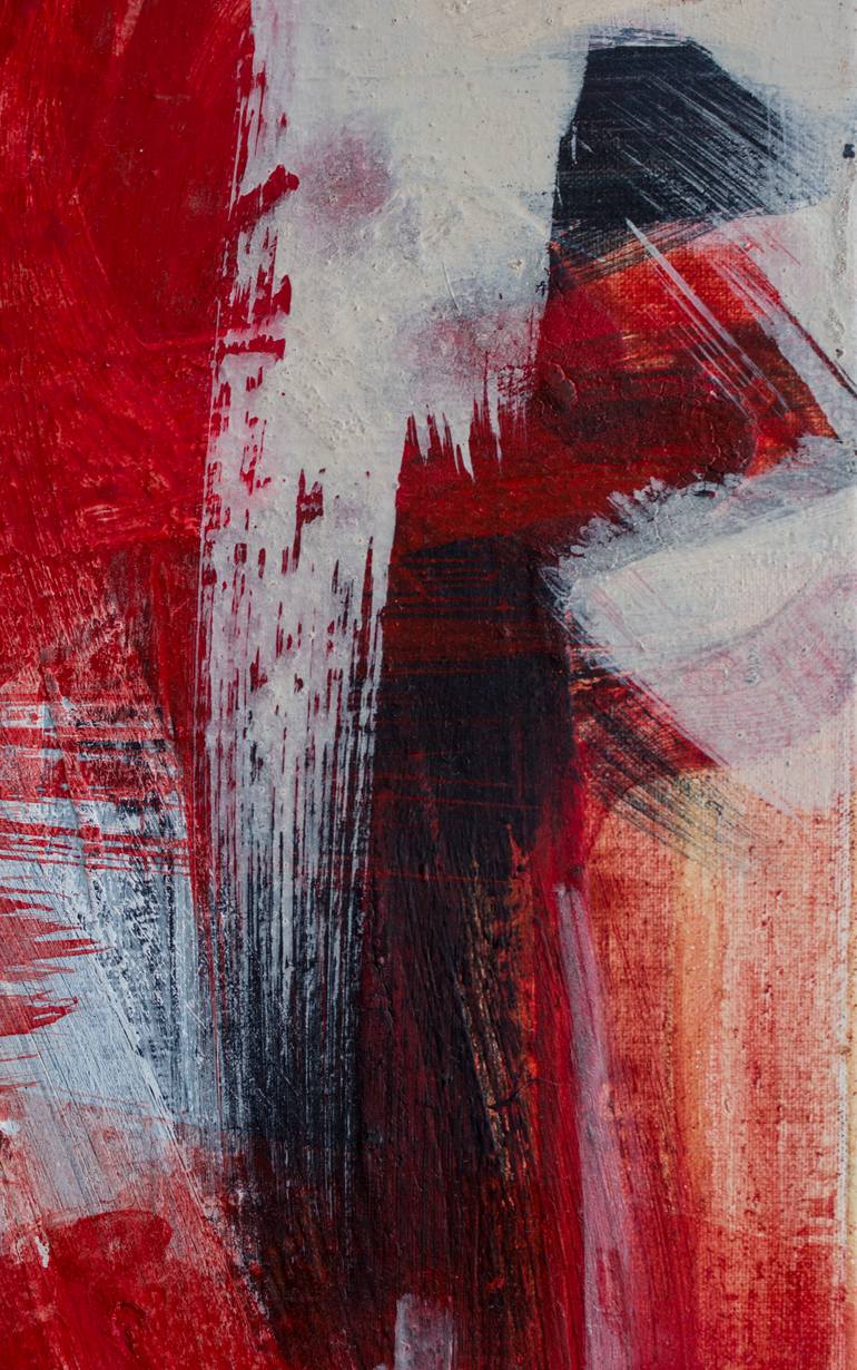 Original Abstract Expressionism Abstract Painting by Nataliia Satsyk