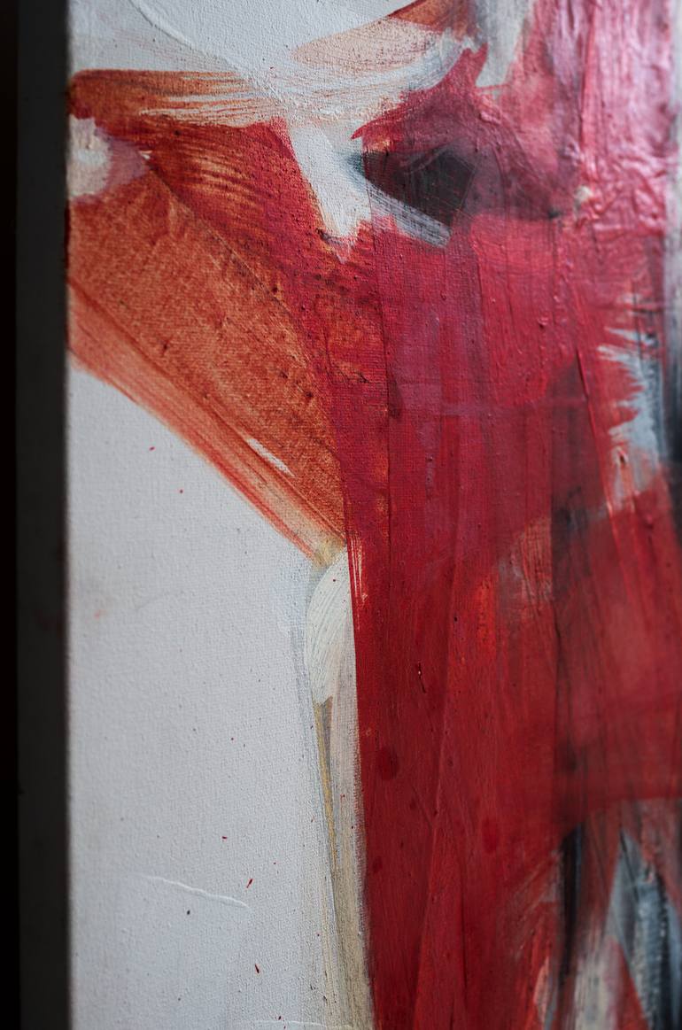 Original Abstract Expressionism Abstract Painting by Nataliia Satsyk