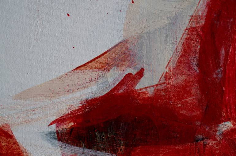 Original Abstract Expressionism Abstract Painting by Nataliia Satsyk