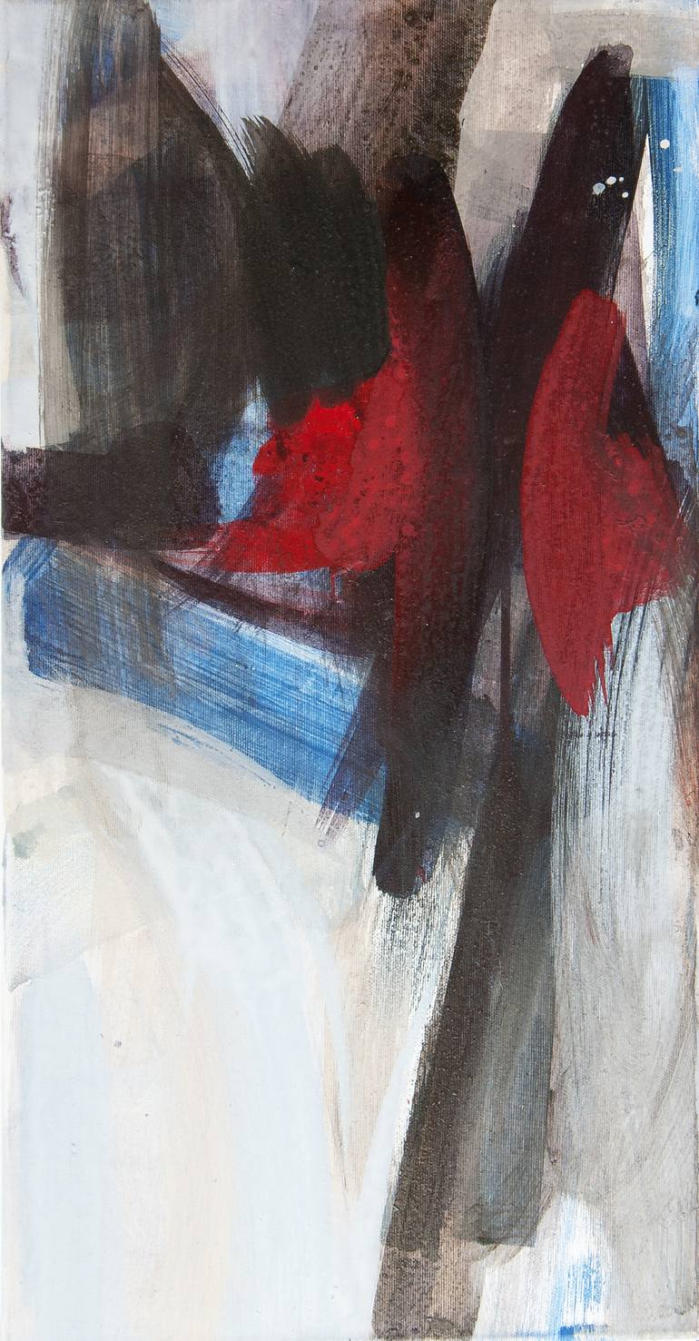 Original Abstract Expressionism Abstract Painting by Nataliia Satsyk