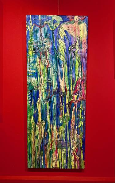 Original Surrealism Nature Painting by Bruce Sherratt