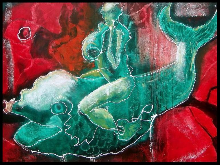 Original Figurative Fantasy Paintings by Bruce Sherratt