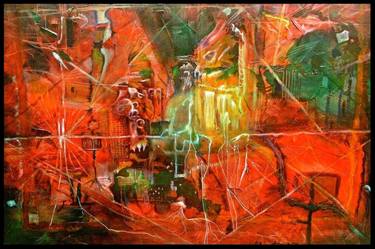 Original Abstract Fantasy Paintings by Bruce Sherratt