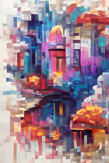 Print of Architecture Digital by Navita Hanooman