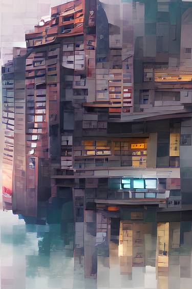 Print of Architecture Digital by Navita Hanooman