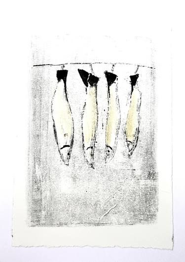 Print of Abstract Family Printmaking by Belgin Yucelen