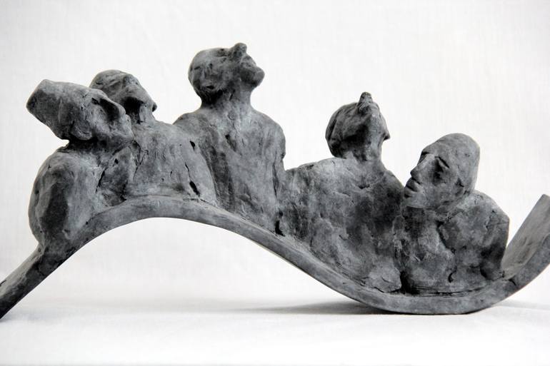 Original Figurative Abstract Sculpture by Belgin Yucelen
