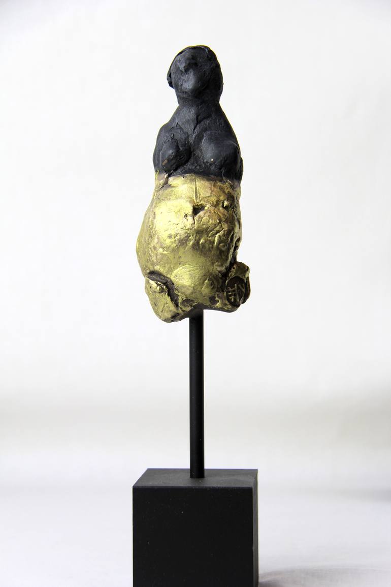 Original Abstract Fantasy Sculpture by Belgin Yucelen