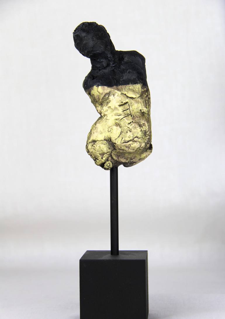 Original Abstract Fantasy Sculpture by Belgin Yucelen