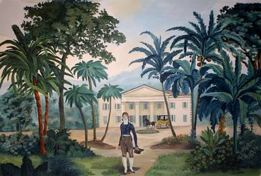Original Botanic Paintings by Lalanne Marié les Décors des Mers du Sud