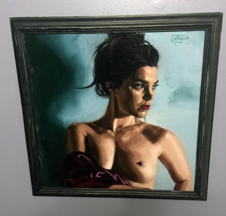 Original Figurative People Painting by Greg Colligan