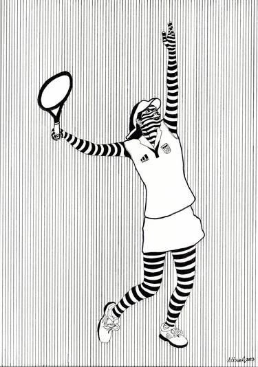 Original Sport Drawings by Ibrahim Unal