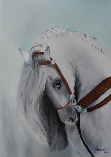 Original Realism Horse Paintings by Ibrahim Unal