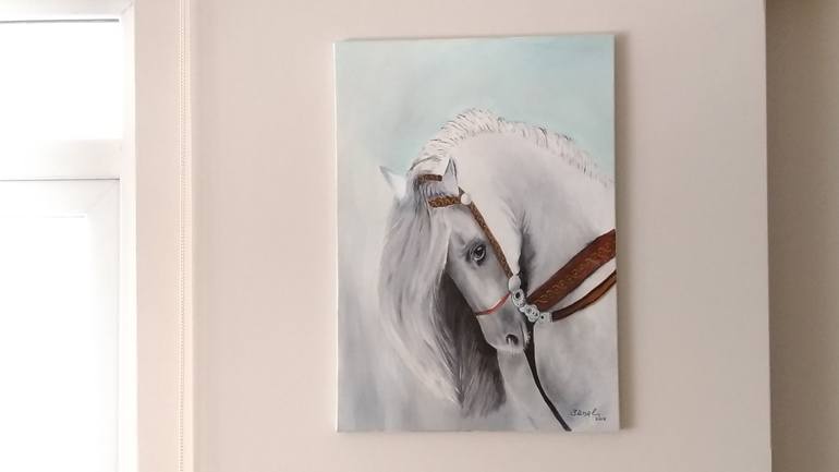 Original Horse Painting by Ibrahim Unal