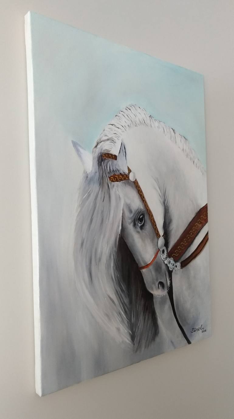 Original Horse Painting by Ibrahim Unal