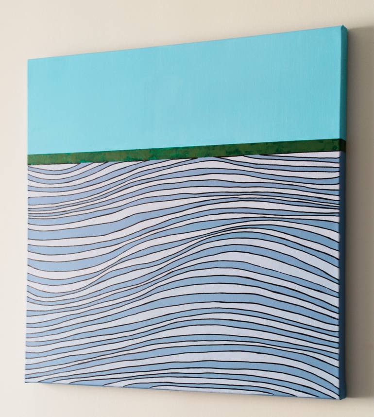 Original Abstract Expressionism Abstract Painting by Ibrahim Unal