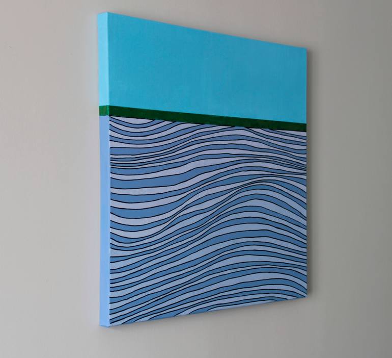 Original Abstract Expressionism Abstract Painting by Ibrahim Unal