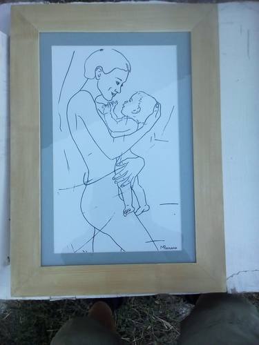 Print of Figurative Body Drawings by Poenaru Mihai