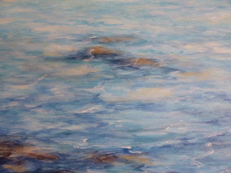 Original Modernism Seascape Painting by Christine Oster