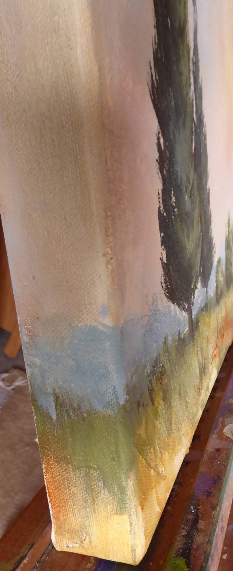 Original Realism Landscape Painting by Christine Oster