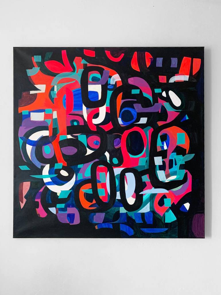 Original Modern Abstract Paintings by Joanna Pongowska