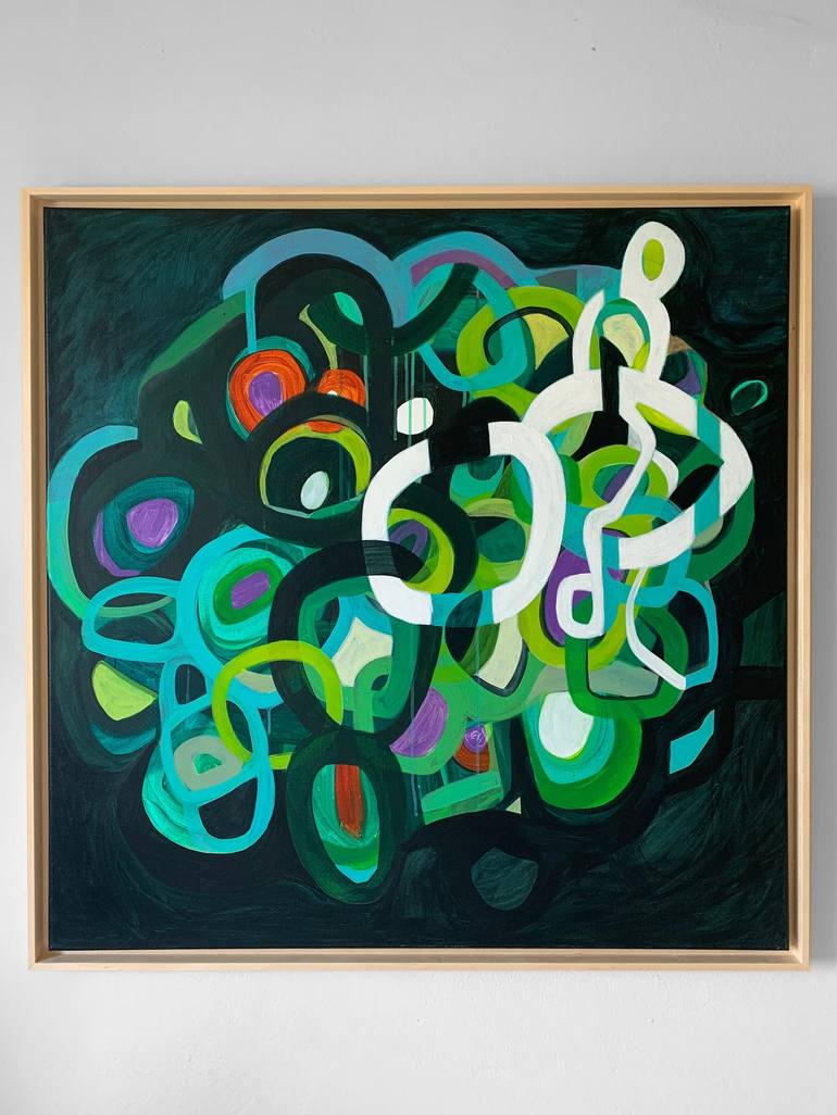 Original Contemporary Abstract Paintings by Joanna Pongowska