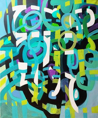 Original Abstract Paintings by Joanna Pongowska