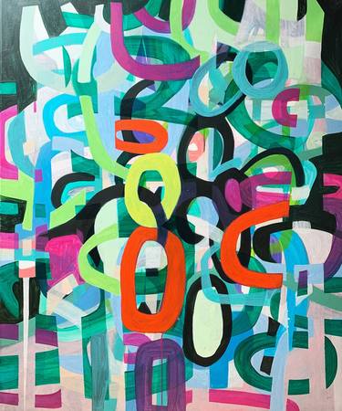 Original Abstract Paintings by Joanna Pongowska