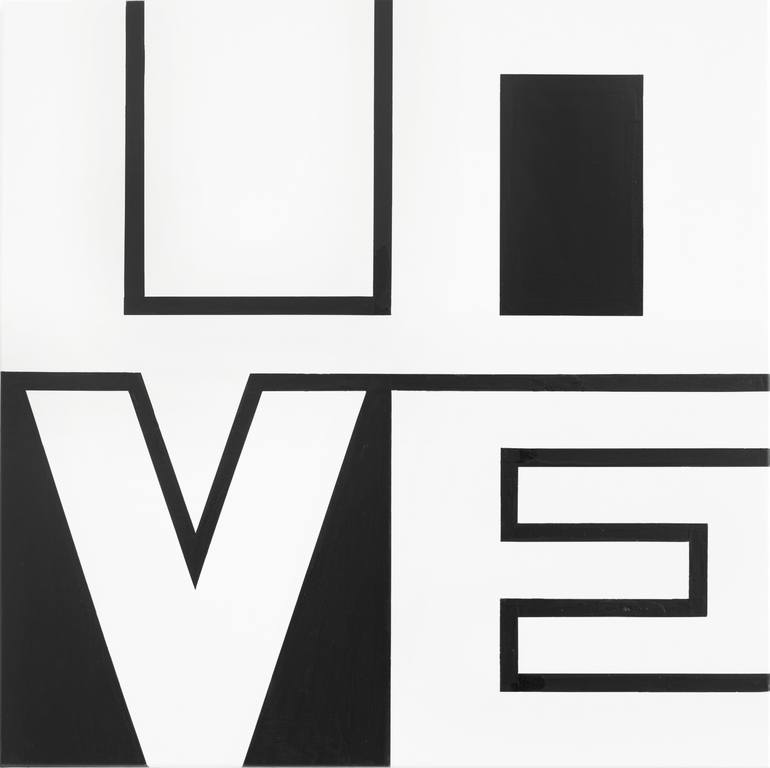 L.O.V.E. (#4) Painting by Dirk Janssens | Saatchi Art