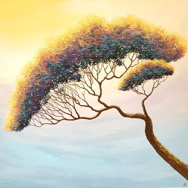 Print of Tree Paintings by Magali Blandin