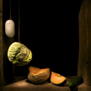 Still Life with Mouse Cabbage, Melon and Cucumber - Limited Edition 25 of 100 thumb