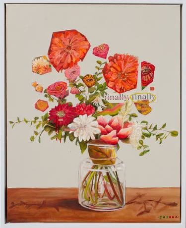 Original Floral Paintings by Joshua Benmore