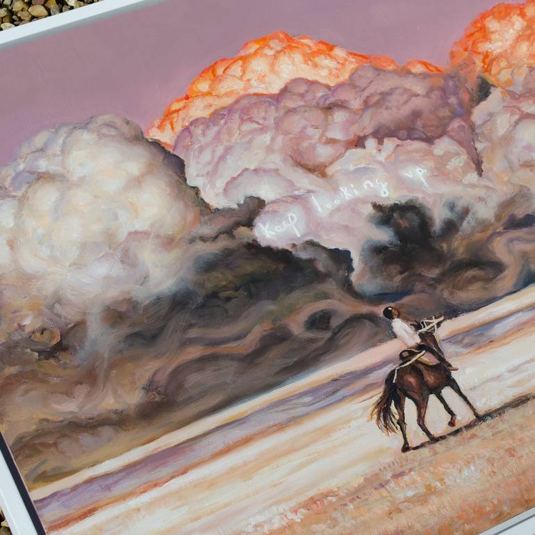 Original Surrealism Landscape Painting by Joshua Benmore