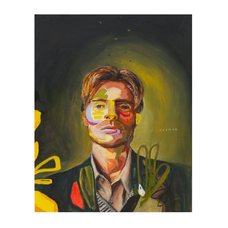 Original Figurative Men Painting by Joshua Benmore