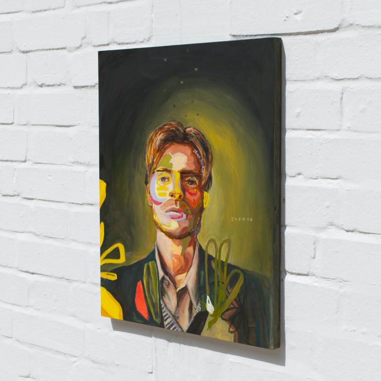 Original Figurative Men Painting by Joshua Benmore