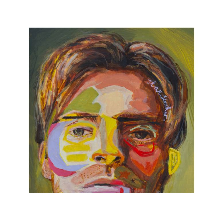 Original Figurative Men Painting by Joshua Benmore