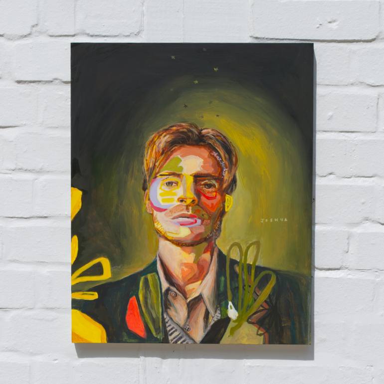Original Figurative Men Painting by Joshua Benmore