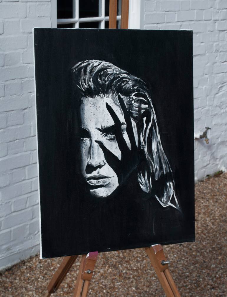 Original Illustration People Painting by Joshua Benmore