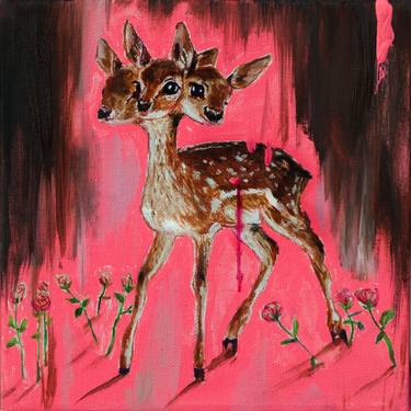 Print of Surrealism Animal Paintings by Joshua Benmore