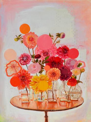 Print of Fine Art Floral Paintings by Joshua Benmore