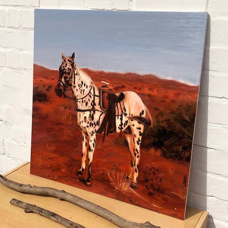 Original Fine Art Animal Painting by Joshua Benmore