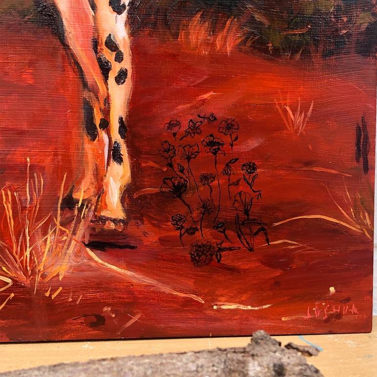 Original Documentary Animal Painting by Joshua Benmore