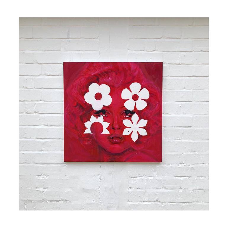 Original Art Deco Pop Culture/Celebrity Painting by Joshua Benmore