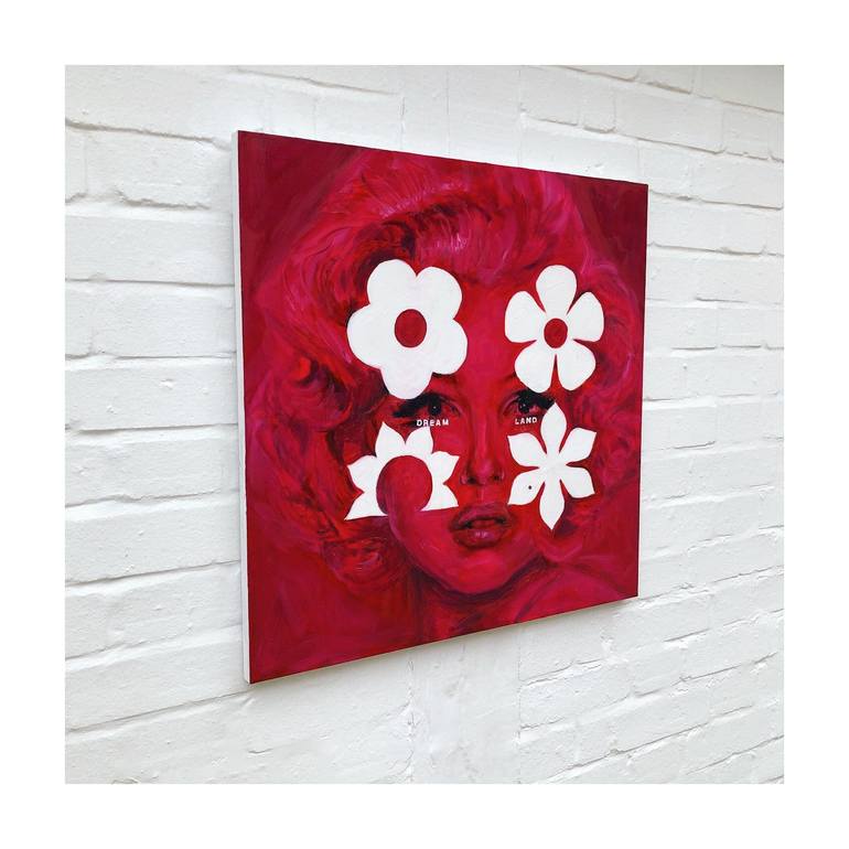 Original Art Deco Pop Culture/Celebrity Painting by Joshua Benmore