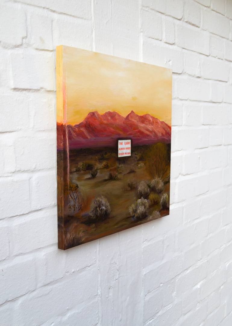 Original Illustration Landscape Painting by Joshua Benmore